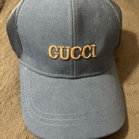 Gucci Blue Cap - Picture 1 of 2